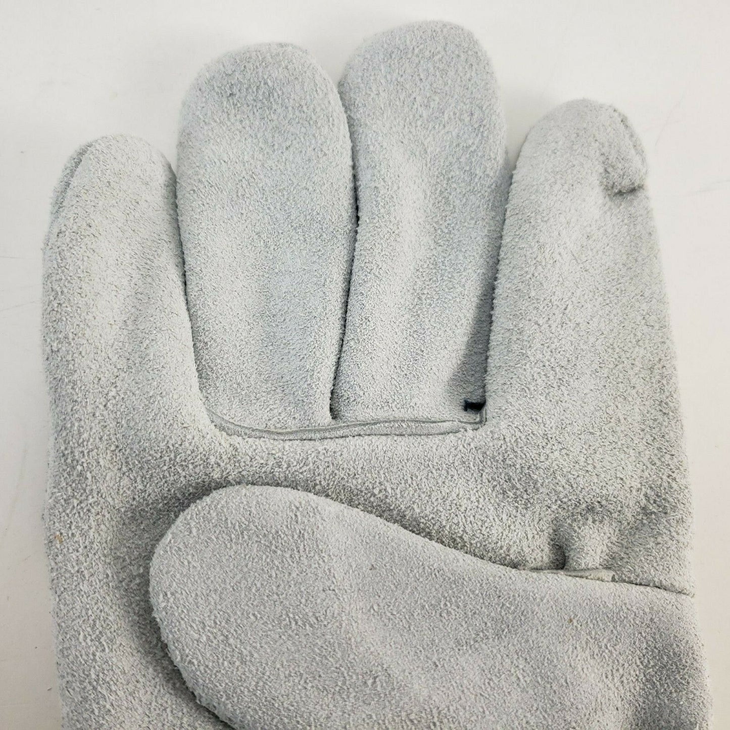 3pr Ironcat IC8 Cowhide Leather Gloves Large Rubberized Gauntlet Cuff Work