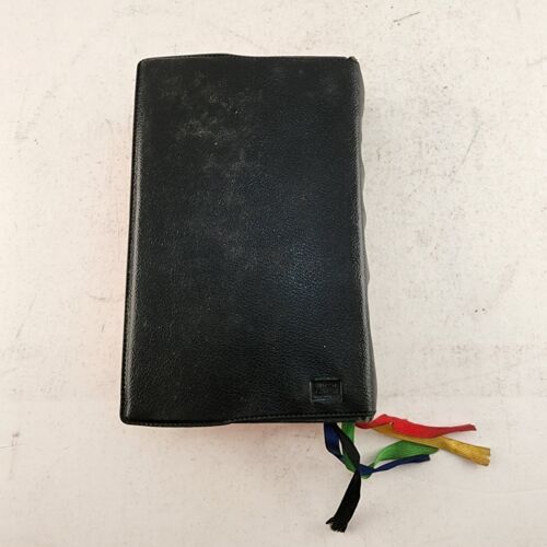 New Saint Joseph Daily Missal and Hymnal Vintage 1966 Black Vinyl Cover Catholic