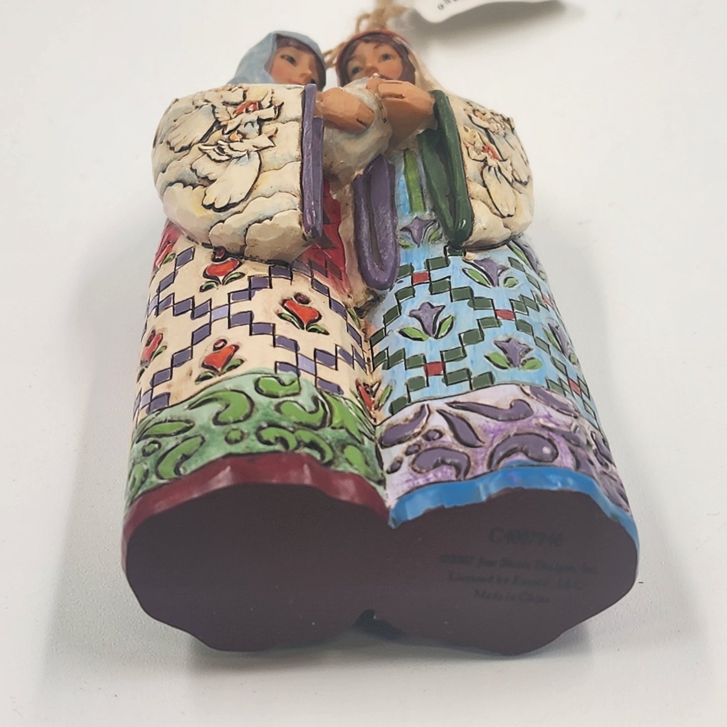 Jim Shore Holy Family Hanging Ornament Christmas Nativity 5" Resin 2007