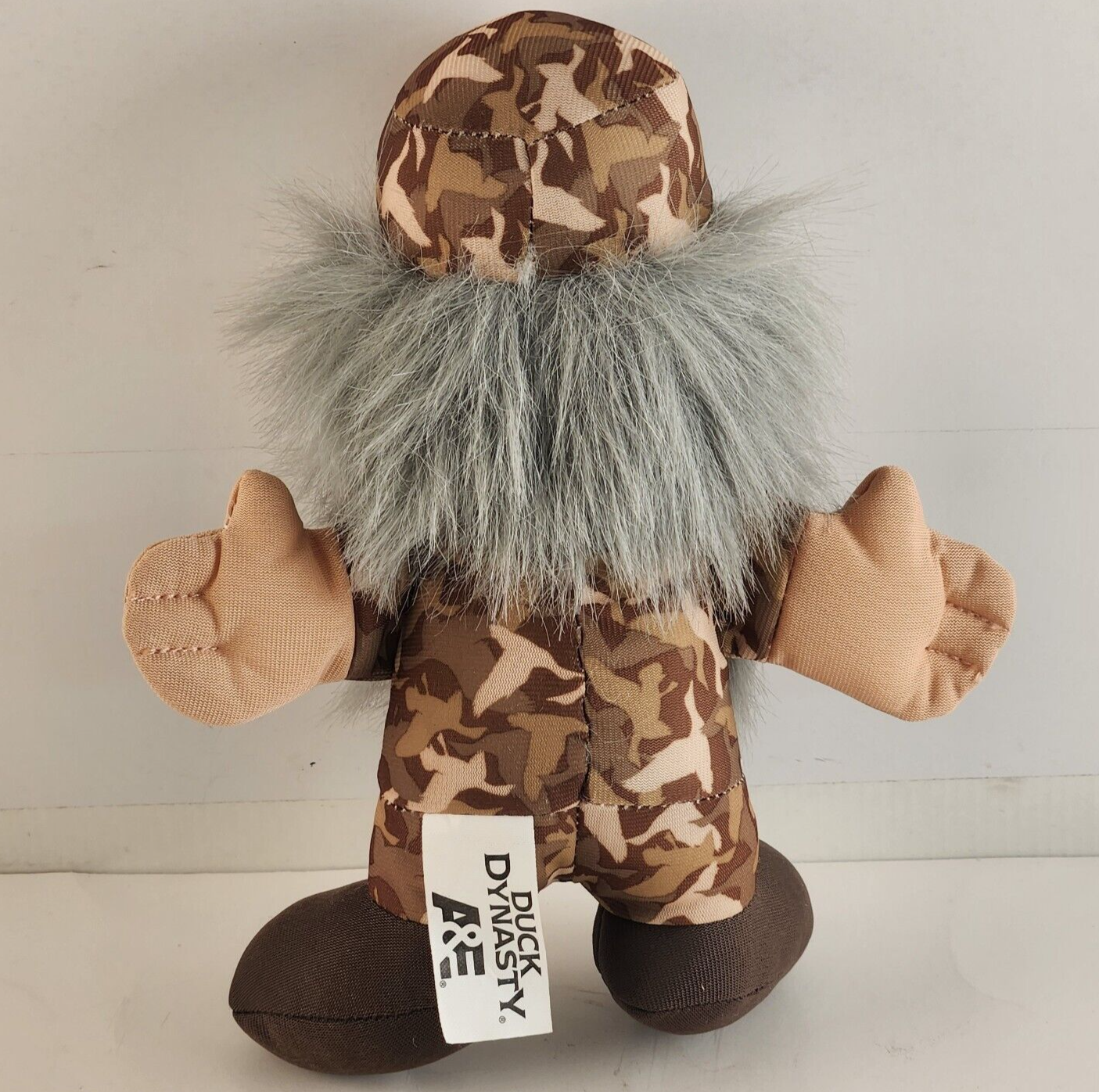 A&E Duck Dynasty Uncle Si Plush Speaking Toy Figurine 7½" Tall