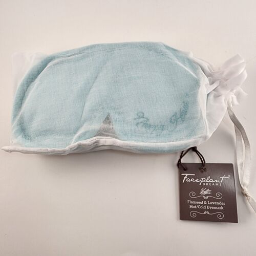 Faceplant Dreams Nappy Hour Hot/Cold Eye Mask Eye Lavender Buds & Flaxseed Blue
