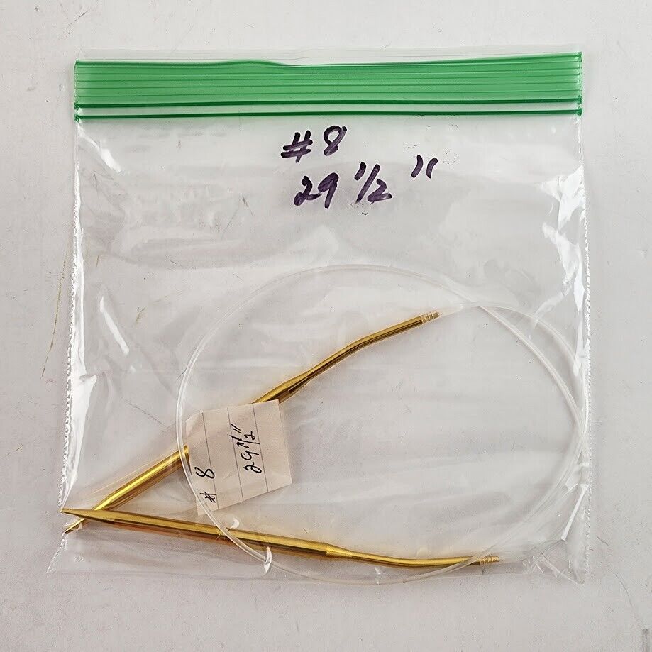 Circular Knitting Needle Bamboo Plastic Metal Size 8 - Size 15 Length 16" - 32"