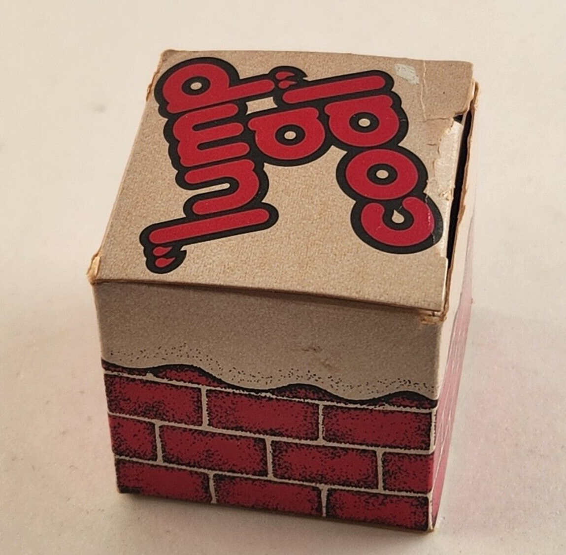 Christmas Gag Gift Lump of Coal in Box 1978 Wile E Enterprises Vintage