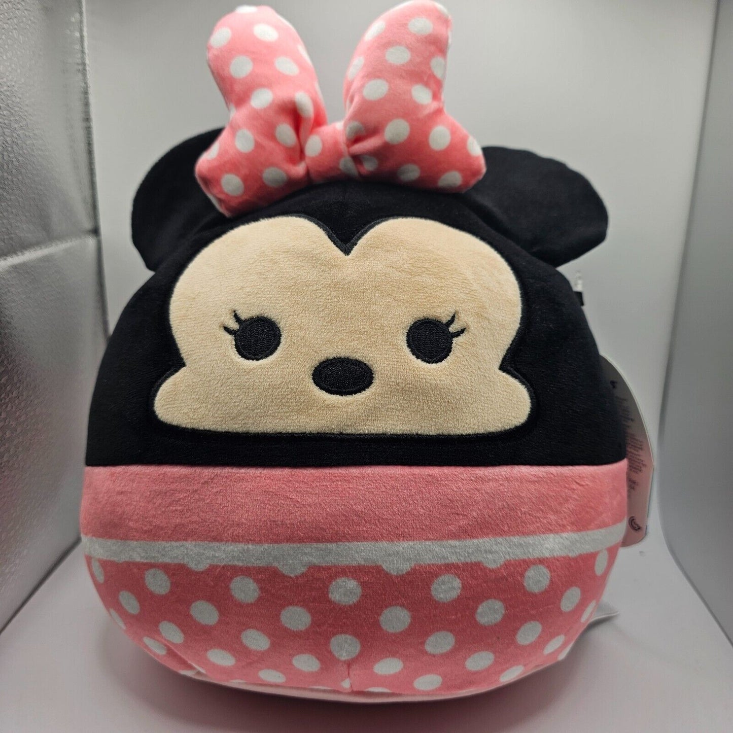 Squishmallows Minnie Mouse Jazwares Disney NEW Baby Pink White 8" Tag NWT