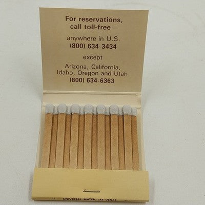 MGM Grand Hotel Casino Las Vegas Nevada Matchbook Universal Match Vintage USA