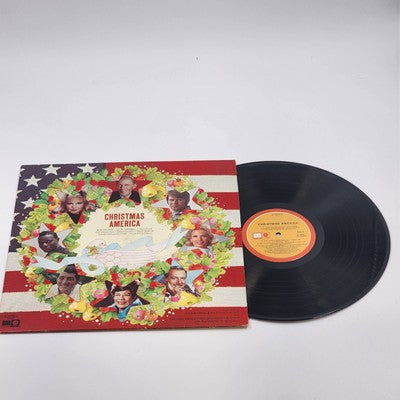 10 Christmas Record Albums Multi Artist LP Vinyl Records 50's 60's Standard VTG