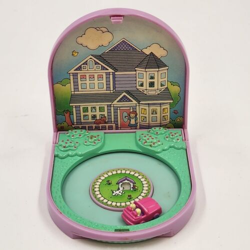 My Pretty Dollhouse Purple Dollhouse Toy Dairy Queen Kid Meal 1985 VTG