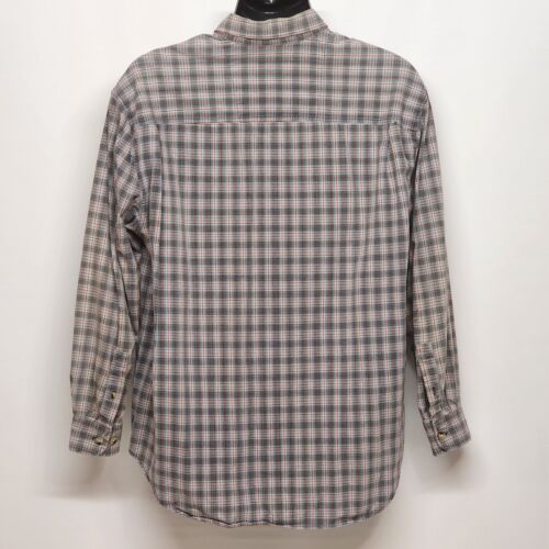 Wrangler Hero Shirt Men's Large Multicolor Plaid Long Sleeve Button-Down Cotton