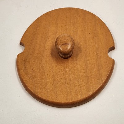 Longaberger Horizon Of Hope Basket w Lid Classic Stain 1999 American Cancer Soc