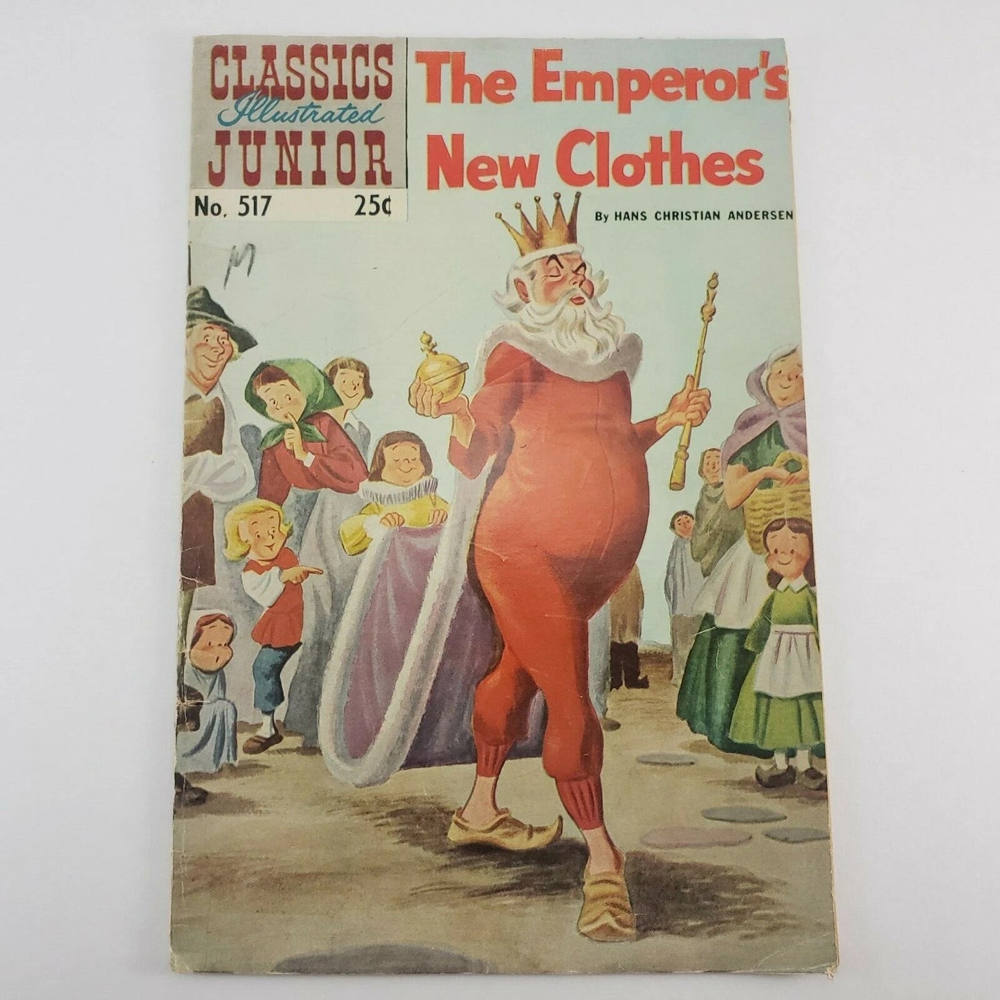 Classics Illustrated Junior No. 517 The Emperor’s New Clothes Summer 1969 VG+