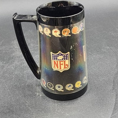Thermo Serve NFL Helmet Mug 6.25" 1970s Redskin Football Cup USA Collectible