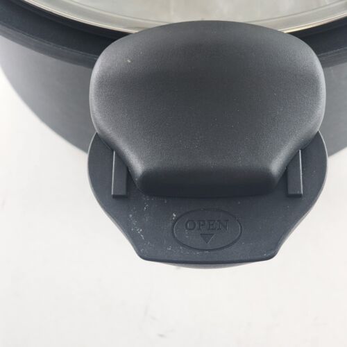 Hard Anodized Nonstick 7 Qrt 10" Dutch Oven With Basket and Lid
