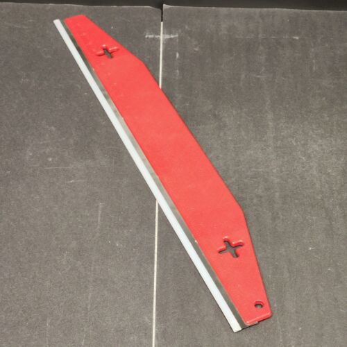 Red Multipurpose Painter's Trim Guard 24" Size Metric and Std Marks Blade Guard