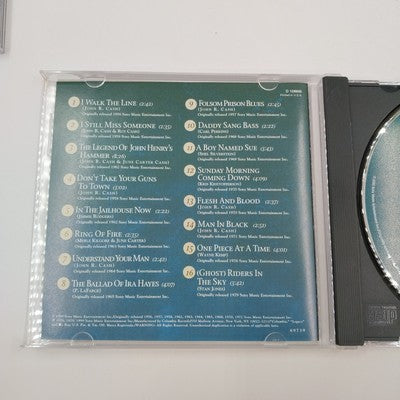 Set of 4 Country Hits CDs: Cash, Twitty, Alabama, Glen Campbell