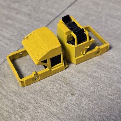 Hot Wheels 69 Road Steam Roller Diecast Car Toy 3" Yellow Vintage 1986 Malaysia