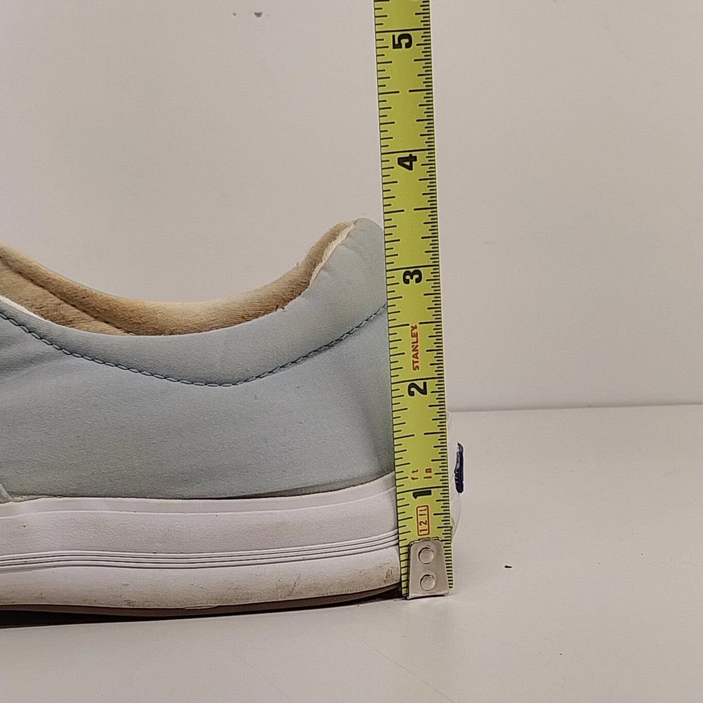 Keds Baby Blue Canvas Sneakers Womens Size 8 Lace Up