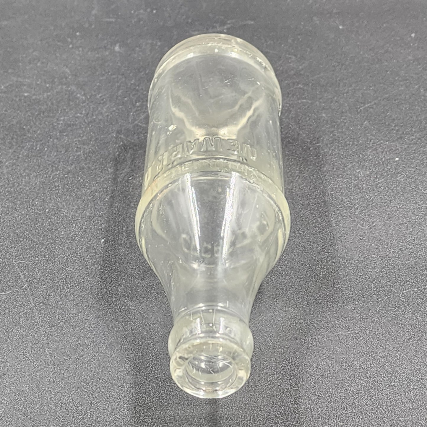 Coca Cola Soda Clear Glass Bottle Embossed Type E 6.5 oz Modern Era Newark Ohio