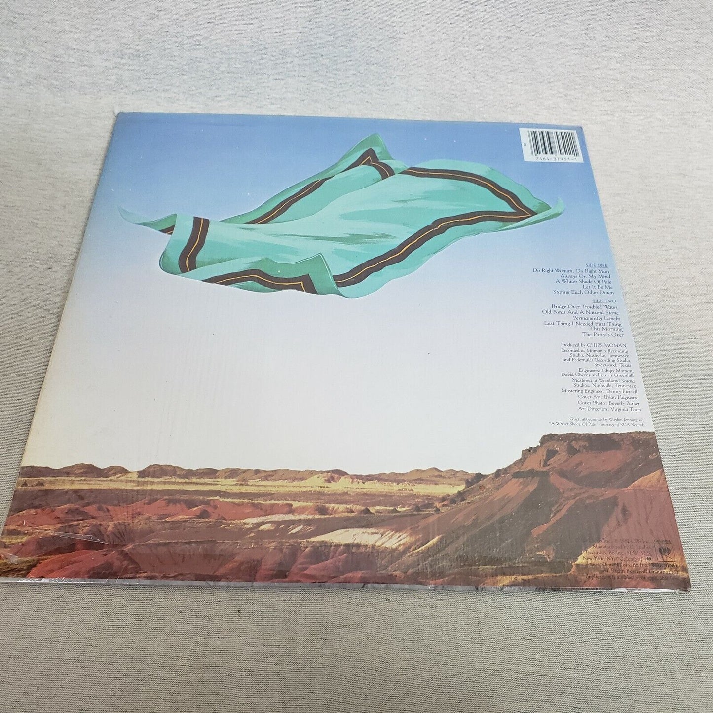Willie Nelson Vinyl LP Always On My Mind Columbia FC 37951 1982 Grammy Label