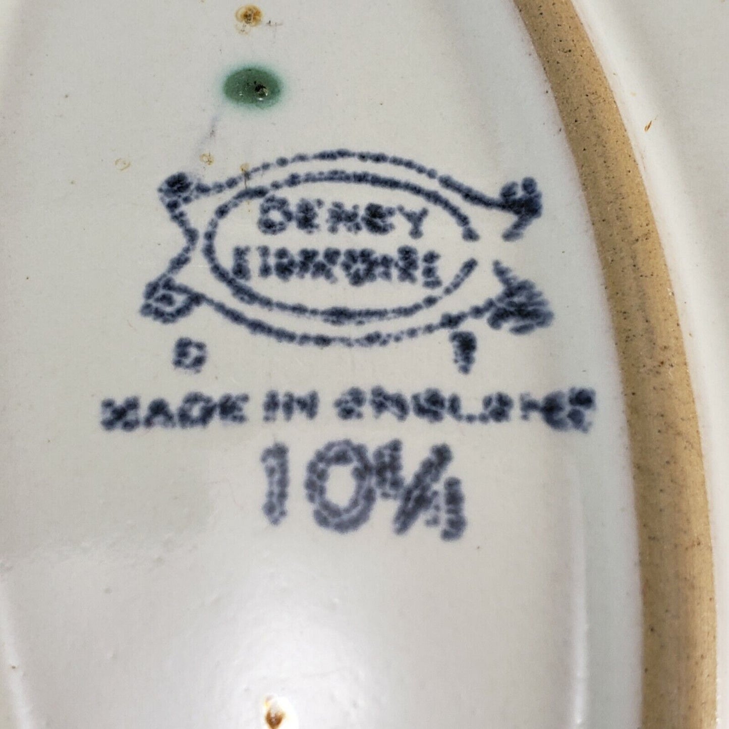 Denby-Langley 10" Oval Vegetable Bowl Kimberly Pattern Floral Design Vintage