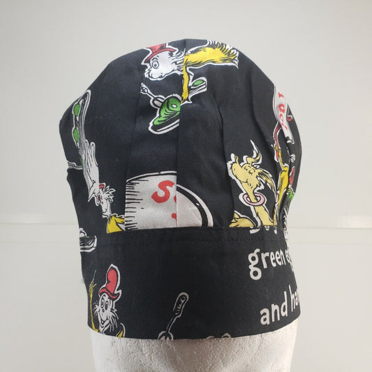 Kid's Chef's Hat Green Eggs & Ham Dr Seuss ASD Living Hook & Loop Sizing