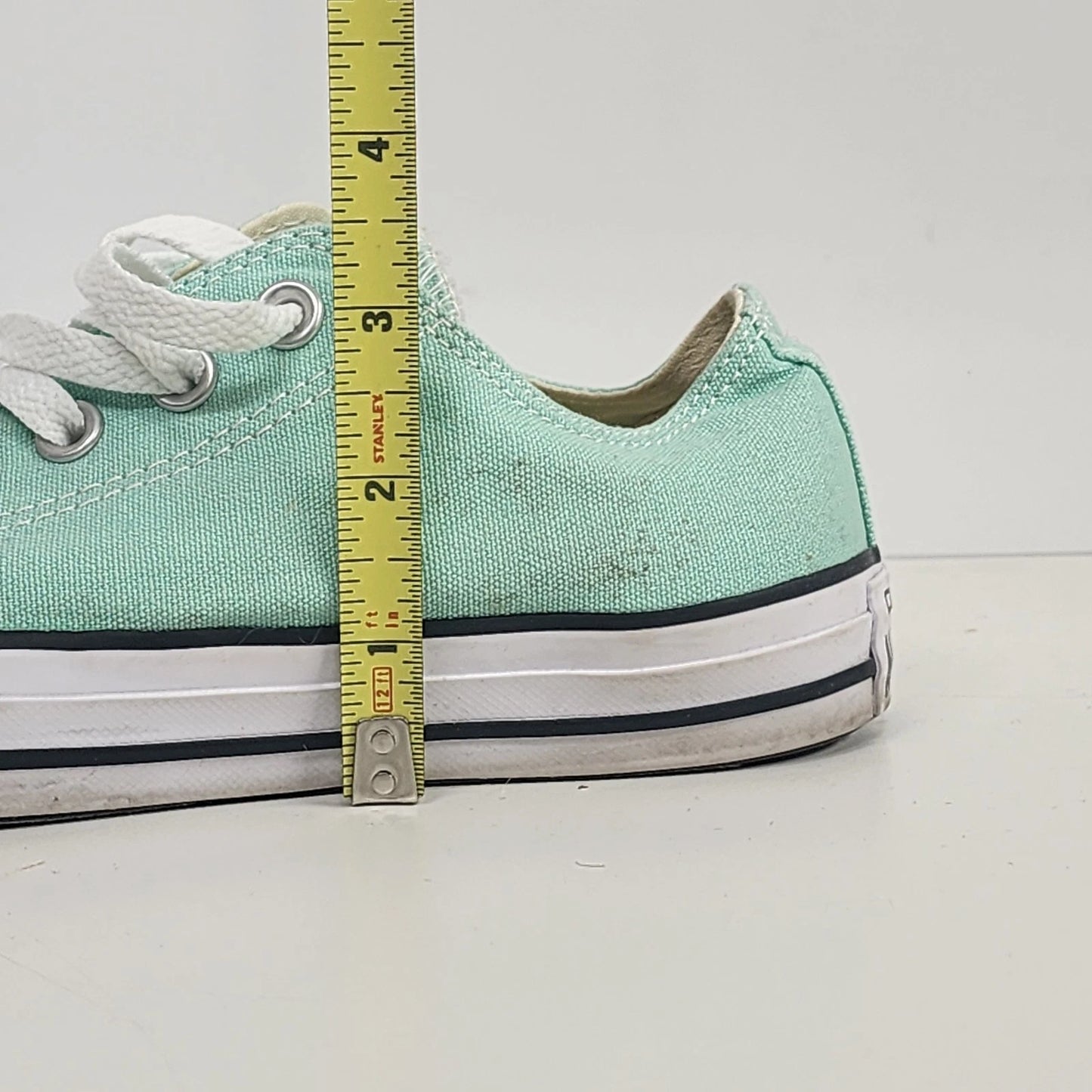 Converse Chuck Taylor All Star Low Top Aruba Aqua Men's 6 Women's 8 Sneakers