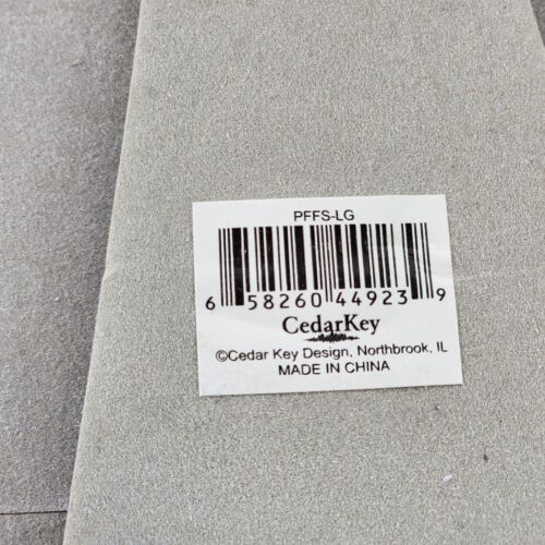 Cedar Key Picture Frame Large Fishing Cabin For Picture Sizes 4x6" or 5x7" NOS