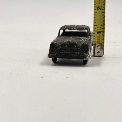Tootsietoy Army Military Force Service Green Sedan Car Vehicle Toy Vintage 4.25"