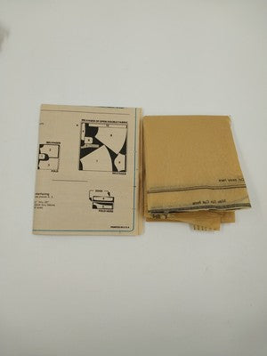 McCall's Craft 3508 Vtg Sewing Pattern 1988 Cut Misses Dress & Belt Size A 10-14