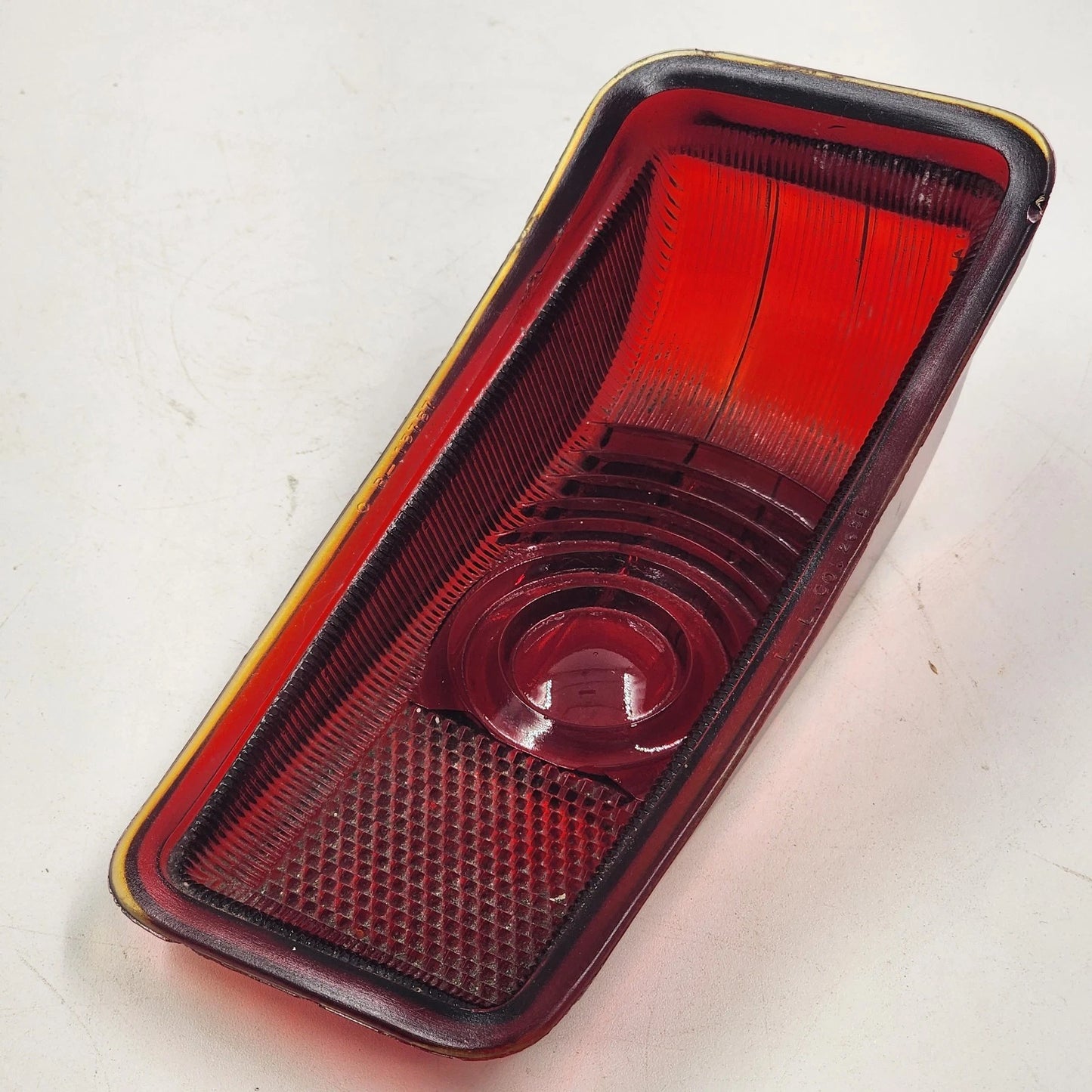 Desoto S-11 Drivers Side Red Glass Tail Light Lens 1946 47 48 DEHY CB-13757