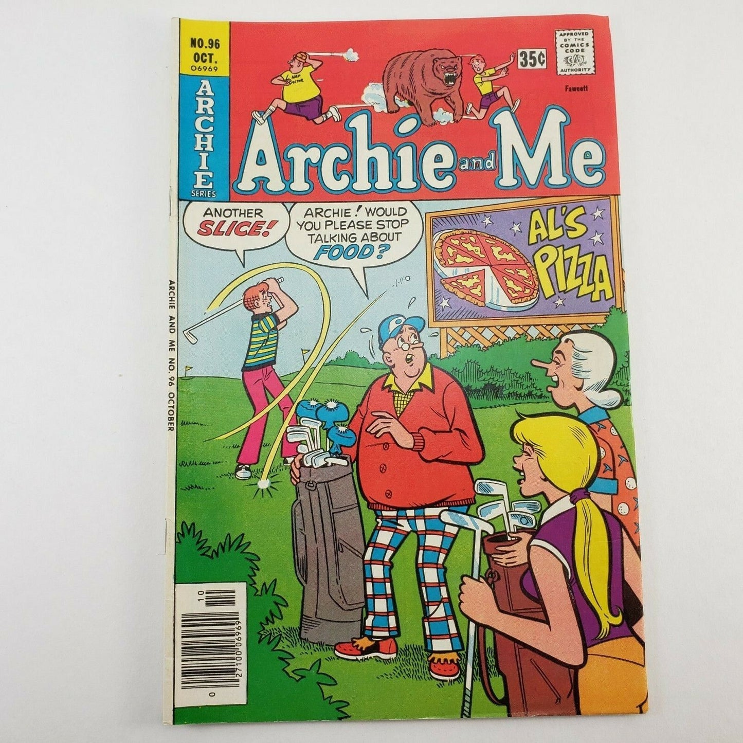 7 Archie and Me Comic Books of the Archie Series Aug 74 & Oct 77 to Sept 78 VG+