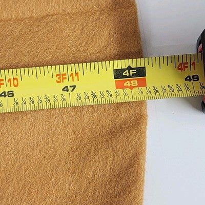 Tree Skirt Merry Christmas Red and Cream Patterned Burlap Red Piping Large 48"