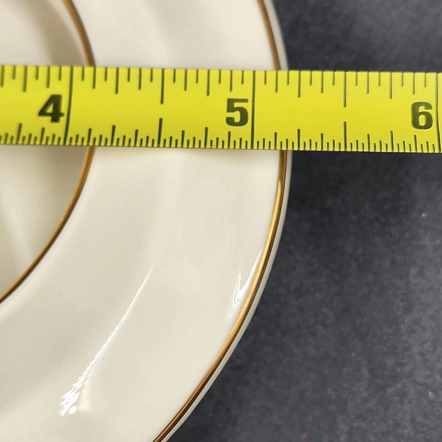 Lenox Picture Frame The Cream and Gold Memorable Porcelain 5"x5" Fine China