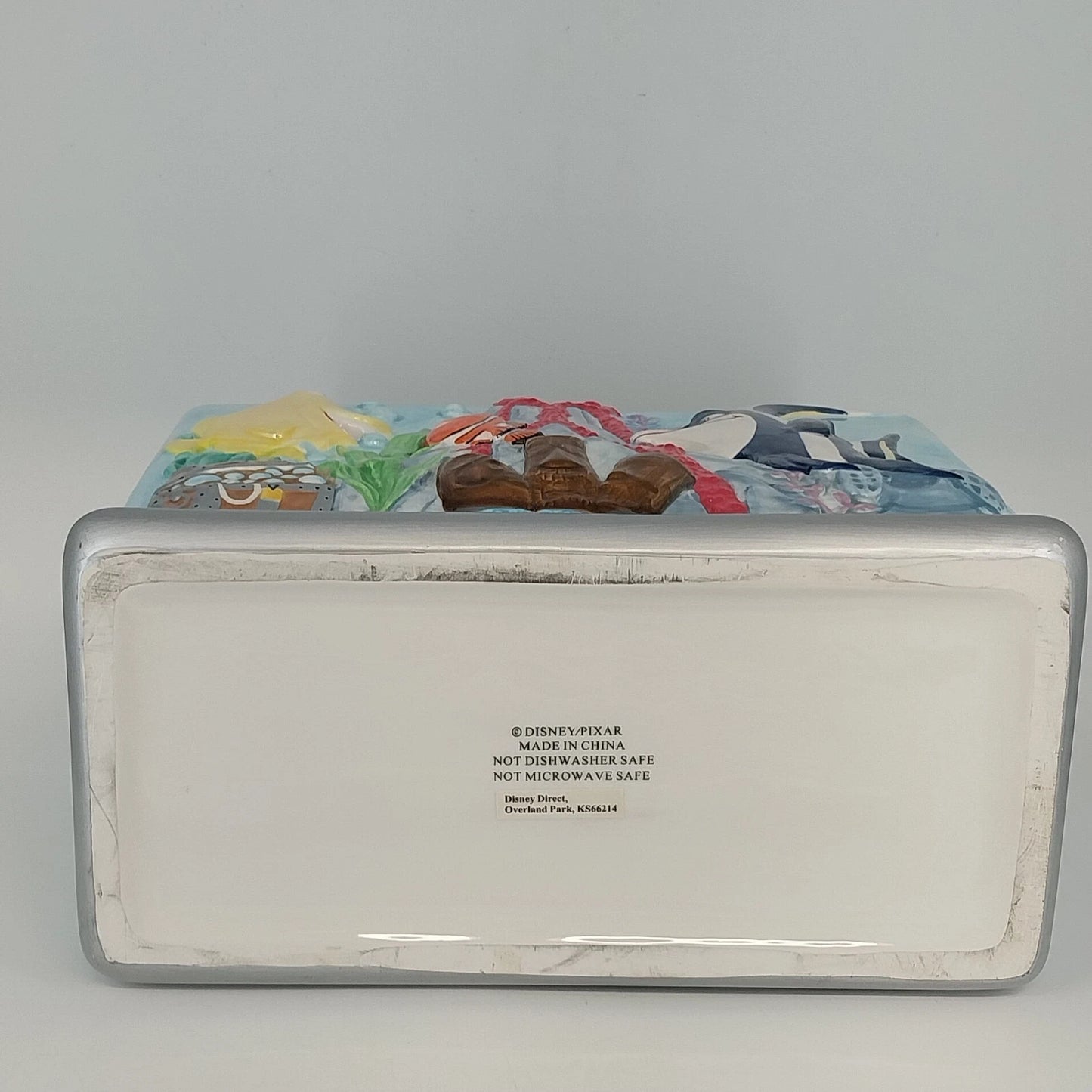 Disney Direct Finding Nemo Aquarium Ceramic Cookie Jar With Lid Pixar China