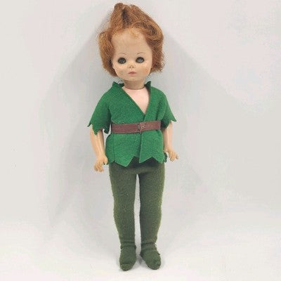 Madame Alexander Walt Disney's Peter Pan Doll 14" Peter Pan Series Vintage 1969