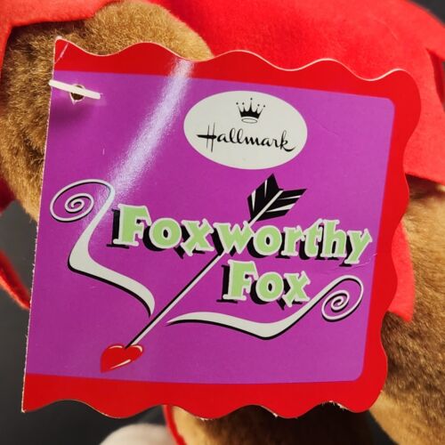 Hallmark Foxworthy Fox Robin Hood Plush Stuffed Animal Toy Archer 13"