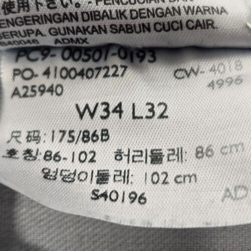 Levi Strauss 501 Button Fly Straight Leg Jeans Medium Wash Denim Men's 34"x32"