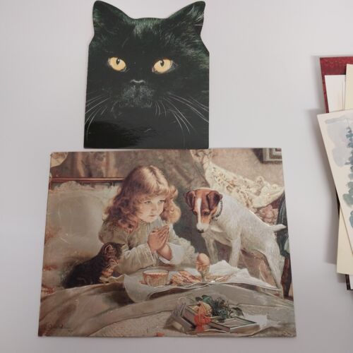 Large Lot Greeting Cards 90+ Used Vintage 1980 1990s Christmas Birthday