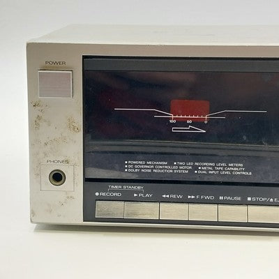 Fisher CR-36 Stereo Cassette Deck Studio Standard Tested Works RCA 15.5"
