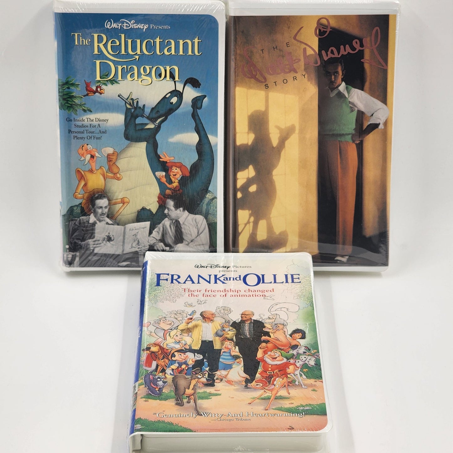 Walt Disney's 75 Years The Studio Video Collection 3 Story VHS Tape Box Set New