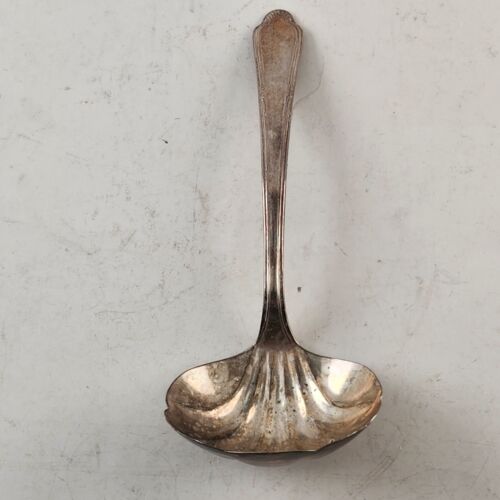 Soup Ladle Wm Rogers Original Rogers Laurel or Helene Pattern 7" Antique