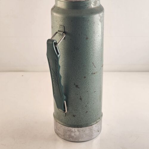 Vintage Stanley Aladdin Thermos A-944DH Green 32oz Hot Cold USA Quart