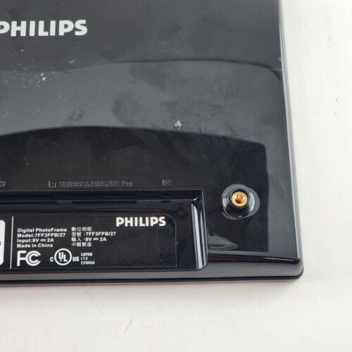 Phillips Digital Photo Frame 7" x 5½" Display Screen 128mb Memory