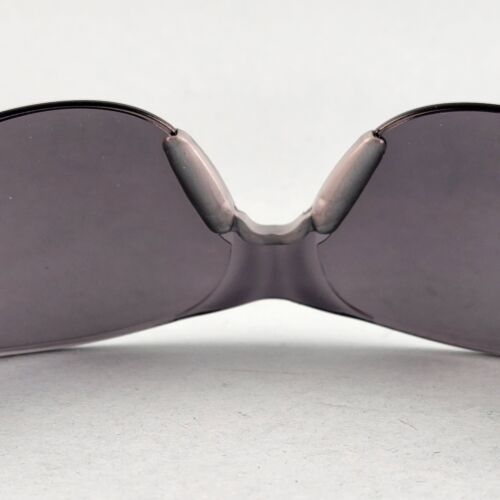 Crews CK212 Safety Glasses with Smoke Temples and Gray Anti-Fog Lens Lightweight