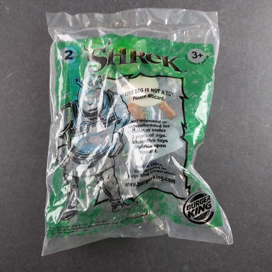 Burger King Vintage Toys of Various Sources Sealed Items Around 2000