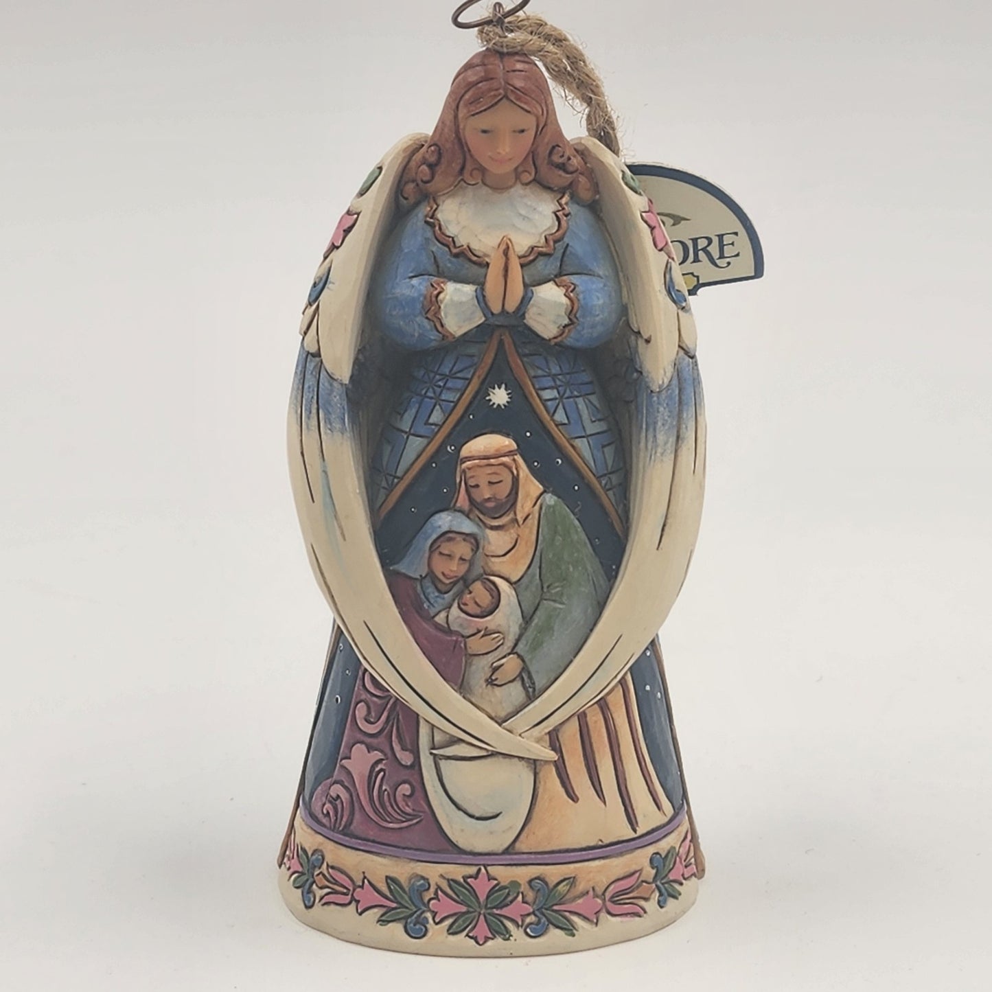 Jim Shore Ornament OUR SAVIOR IS BORN Heartwood Creek Christmas Angel 2011