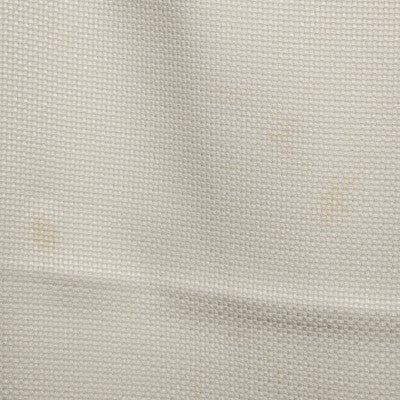 Soft Off White Tablecloth with Waffle Woven Weave Pattern 51" x 71" Rectangle
