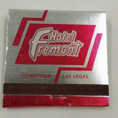Hotel Fremont Casino Race & Sport Book Las Vegas Nevada Unused Matchbook Vintage