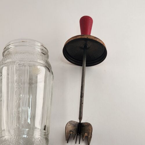 Vintage Betene Hollywood Mixer Food Chopper 10" Tall Hand Knob Spinner