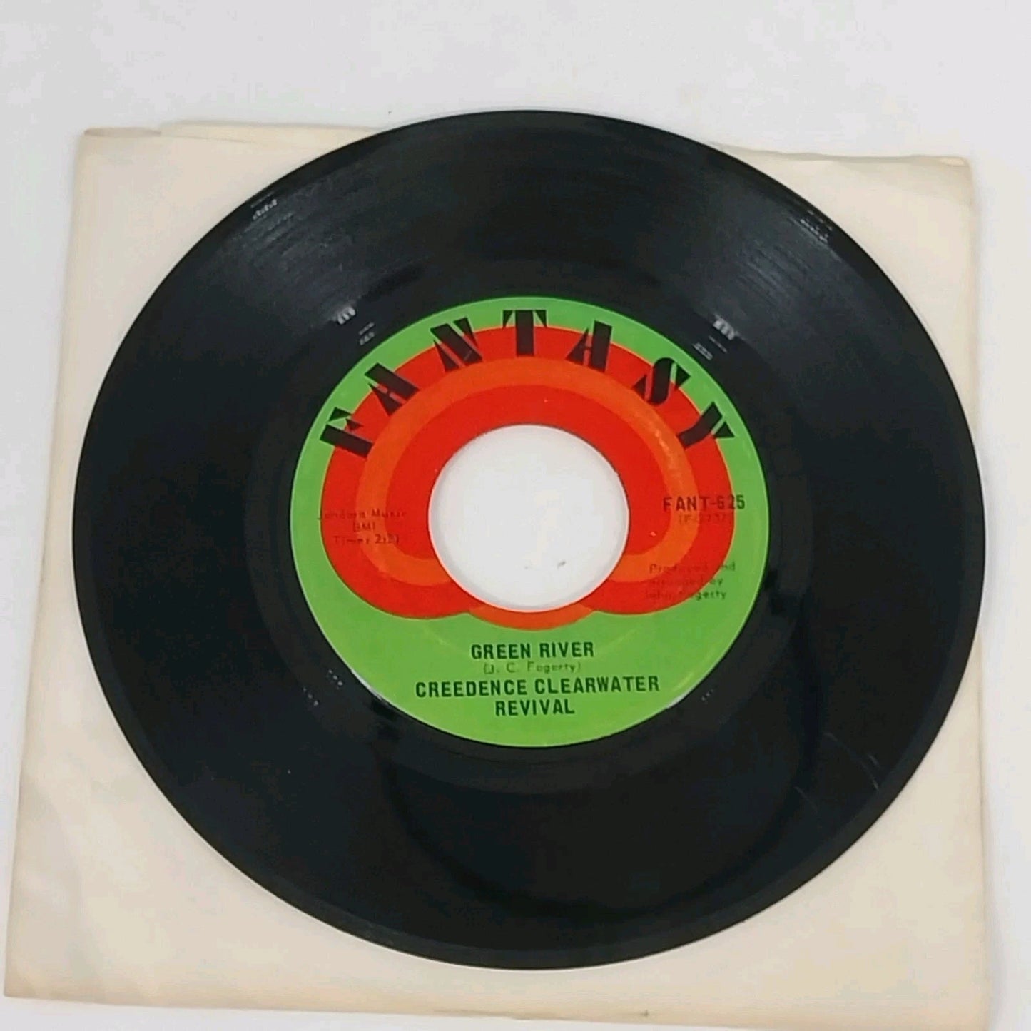 CCR Commotion 45 RPM Vinyl Green River Fantasy Records 1969
