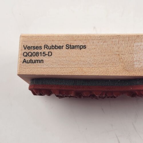 Lot of 4 Verses and Blank Music Sheet Rubber Stamps Vintage Wood Mounted